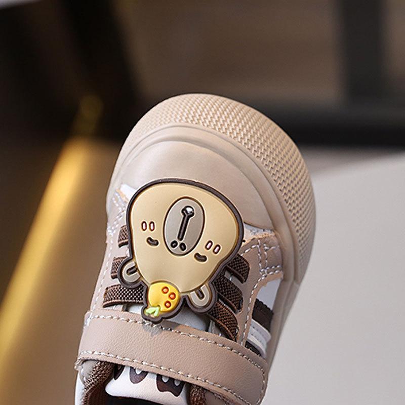 Autumn New Boys' Sneakers 0-1 One-2 Year Old Baby Casual Shoes Girls Board Shoes Toddler Shoes