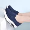 Fashion Women's Sneaker Fashion Breathable Casual Flat Women Light Platform Shoes Slimming High Quality Sports Shoes for Chaussure Femme