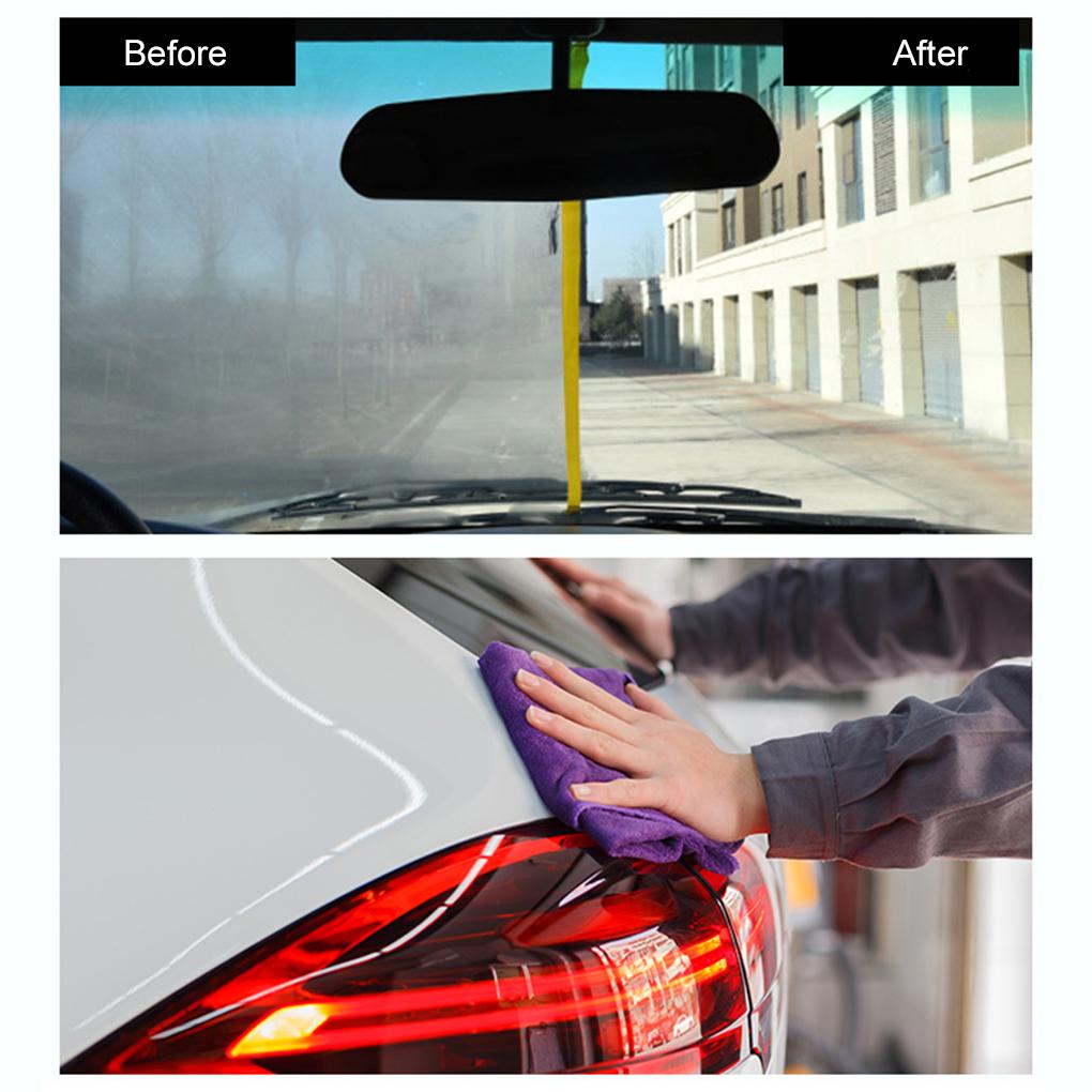 2 stk. klut for fjerning av riper i bilen, gjenbrukbar klut for polering av lakk, reparasjon av riper