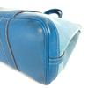 Hermes Garden Party TPM Hand Bag Tote Bag Toile Offishe/Leather Blue