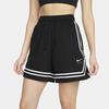 Nike Logo Striped Straight Leg Sports Shorts Women Shorts Black DH7326-010