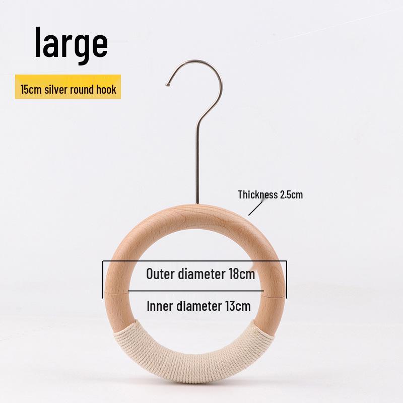 Solid Wood Acrylic Clip Hanger for Clothing Stores – Perfect for Children's Wear, Women's Wear, Pants, Scarves, Hats, and Socks.