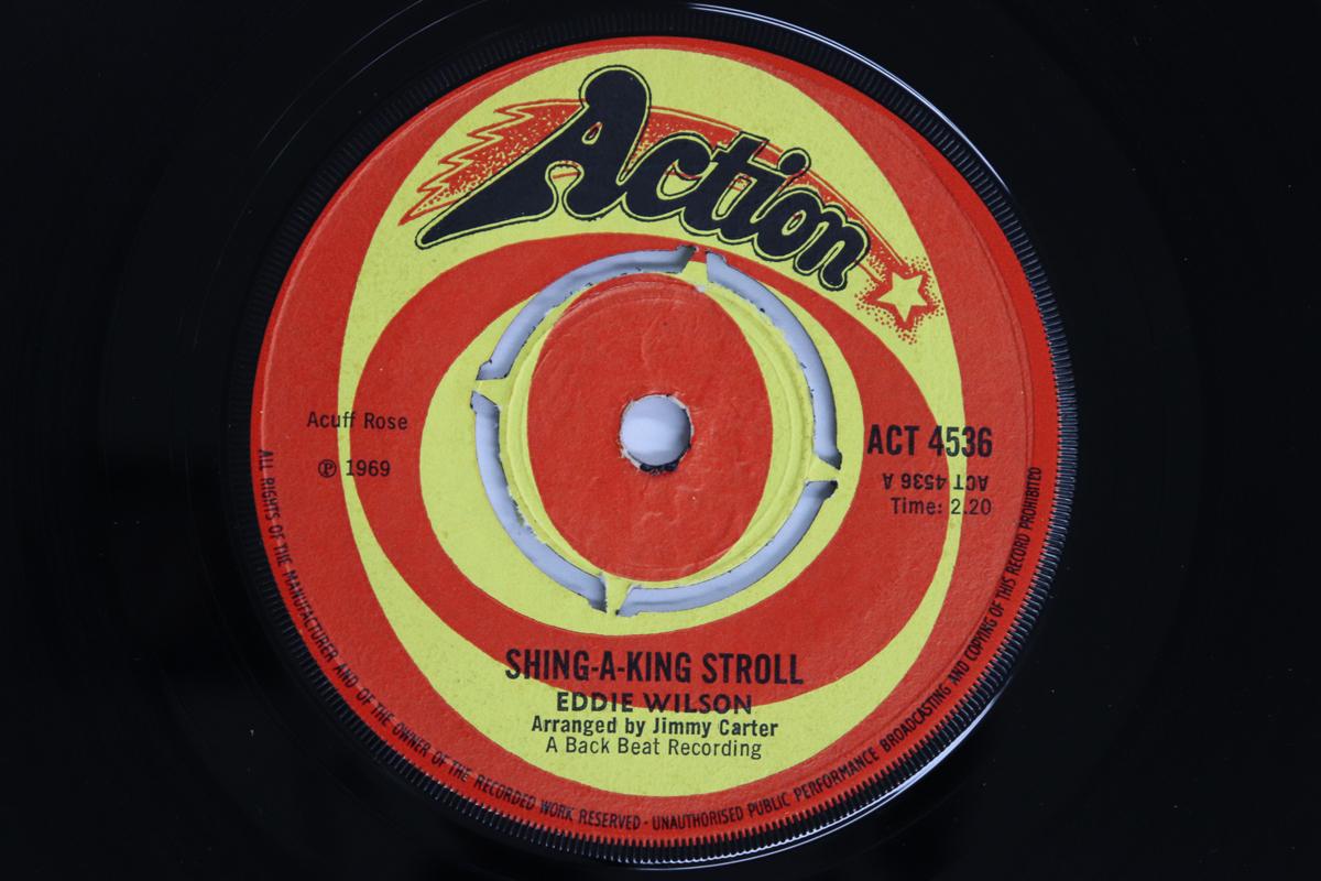 

7inch Record EDDIE WILSON - Shing-A-King Stroll / Don t Kick Th ACT4536 Action 1969 UK Soul/Funk Used