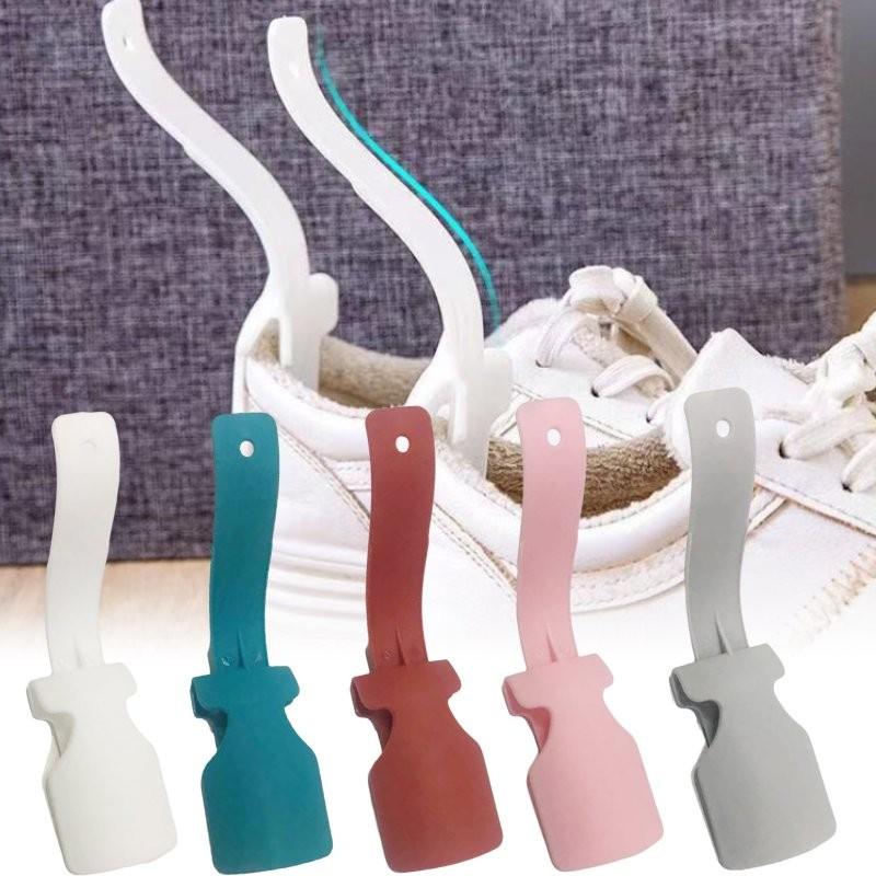 Innovative Lazy Shoe Helper Tool Comfortable Easy Slip-on Boot Puller In Various Colors