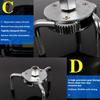 3 Claw Oil Filter Removal Tool Multipurpose Design Compact Lightweight Adjustable Oil Filter Wrench For Mechanics