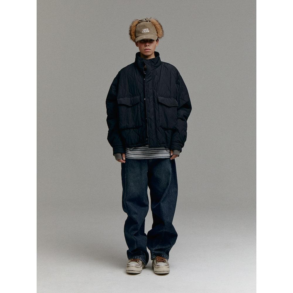 Saendeusaundeu (Unisex) Corduroy Earflap Ball Cap Yellowish Brown
