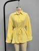 Women's Multi-Color Waist-Defining Tie-Up Fashion Shirt