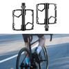 Bike Pedals Sturdy Bicycle for Riding Essentials Components Repairing Black