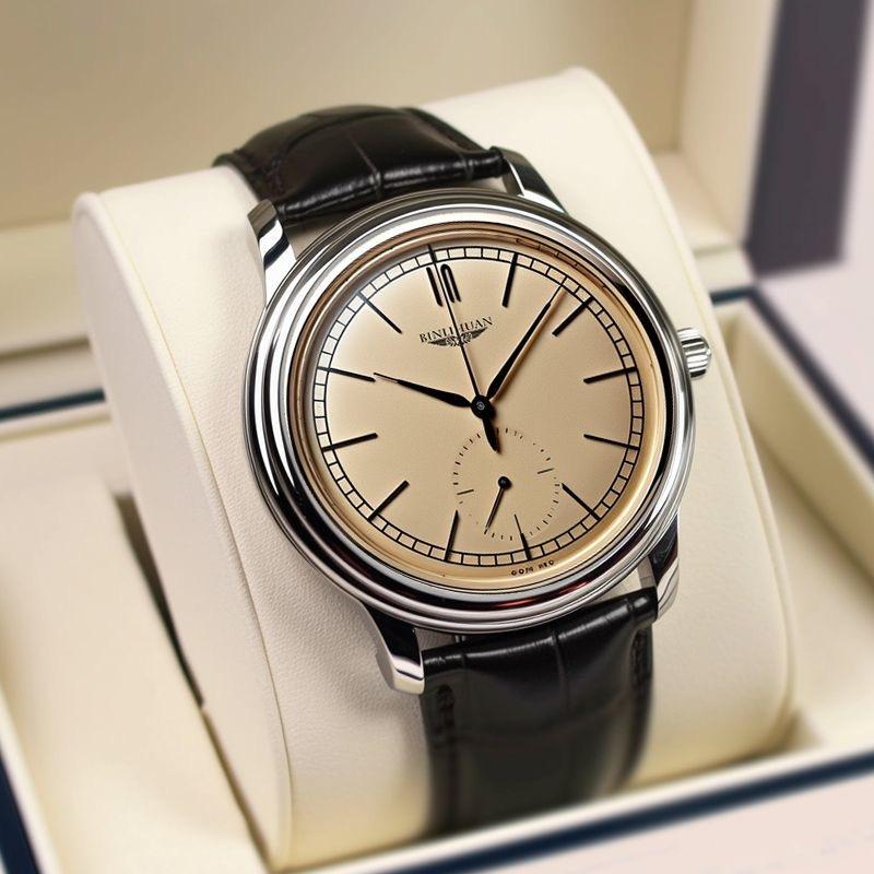 JYL Men's Watch Business Sports Quartz Leather Strap