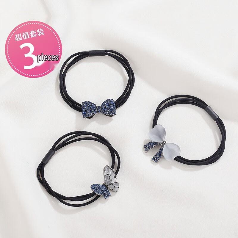 CHIMERA Bow Hair Ties Set 3-piece set