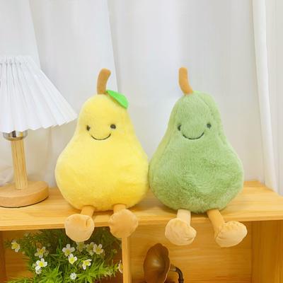 Fruit Pear Plush Doll Toy Claw Machine Stall Decoration Gift