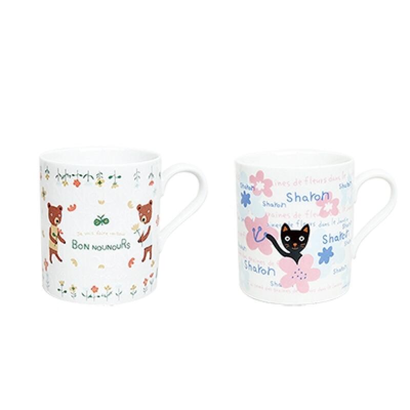 

Cute Bonnunu and Sharon mug (2 types) Bonnunu