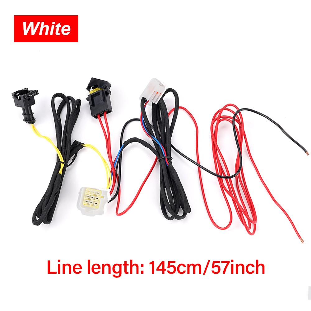 12V24V Universal Black Plug Parking Heater Accessory Wiring Harness Connect The Main Board Switch Oil Pumpstart Power Supply