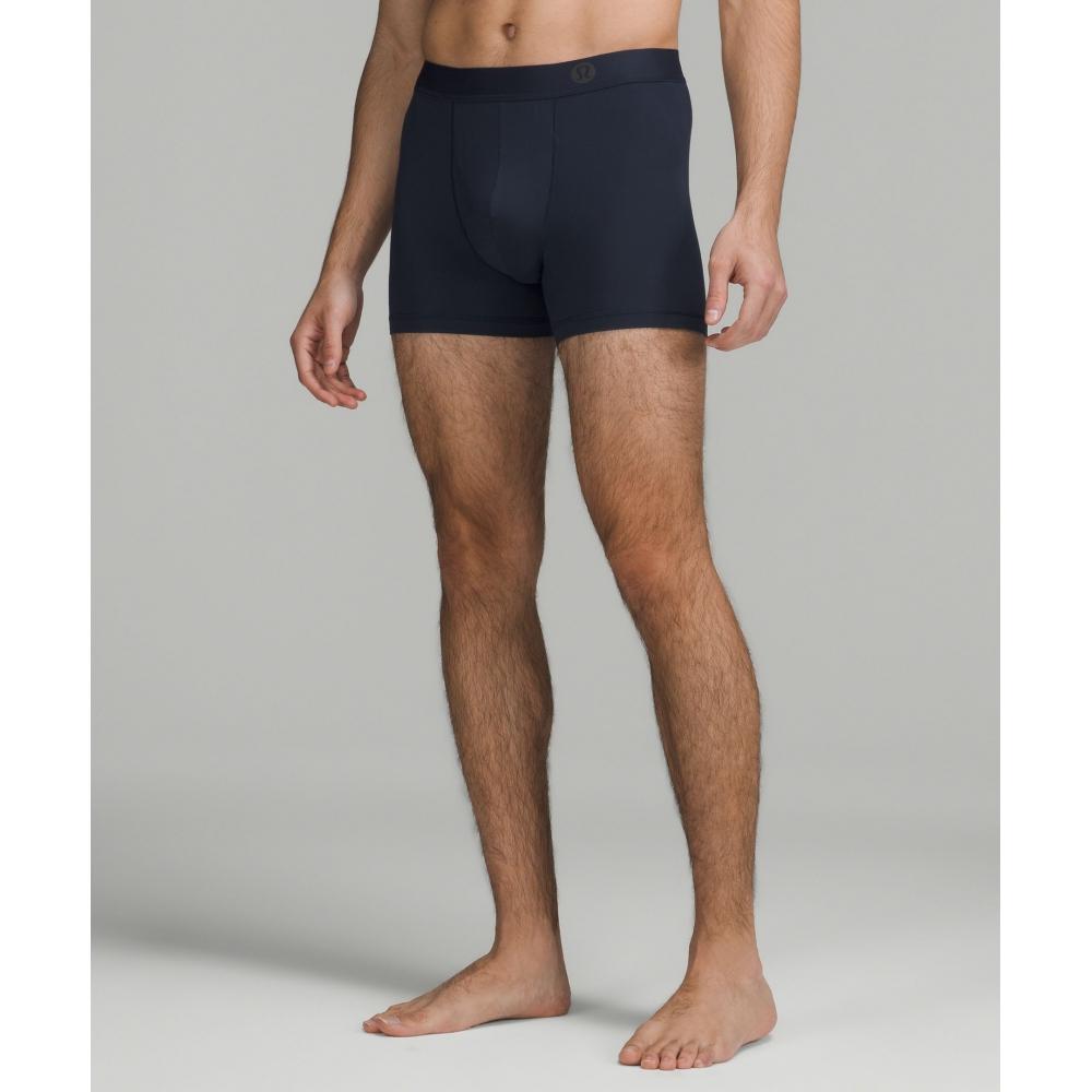 Lululemon Always In Motion Boxer With Fly 5   3 Pack Black Heathered Core Medium Grey True Navy