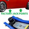 1Pc Car Lift Jack Stand Rubber Pads  Rubber Slotted Floor Jack Pad Frame Rail Adapter Car Jack Pad