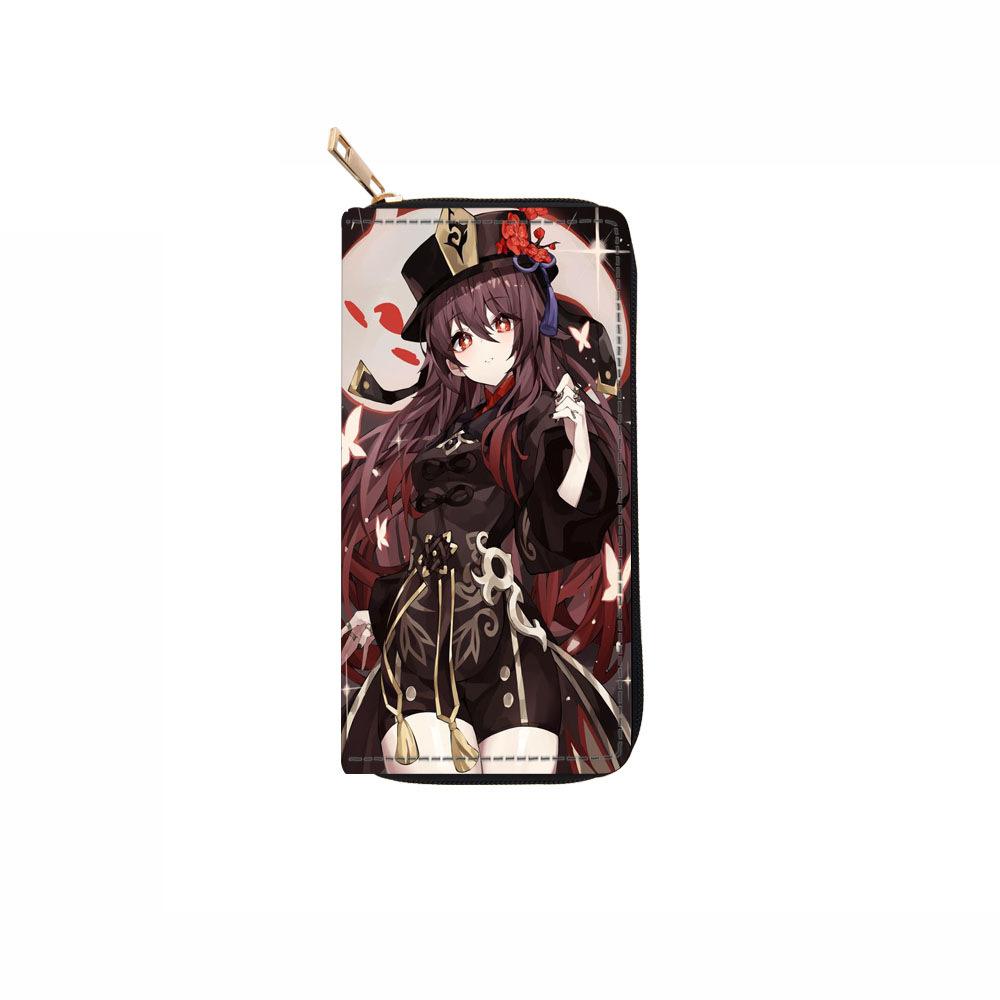 

Периферийный кошелек-портмоне с длинной молнией