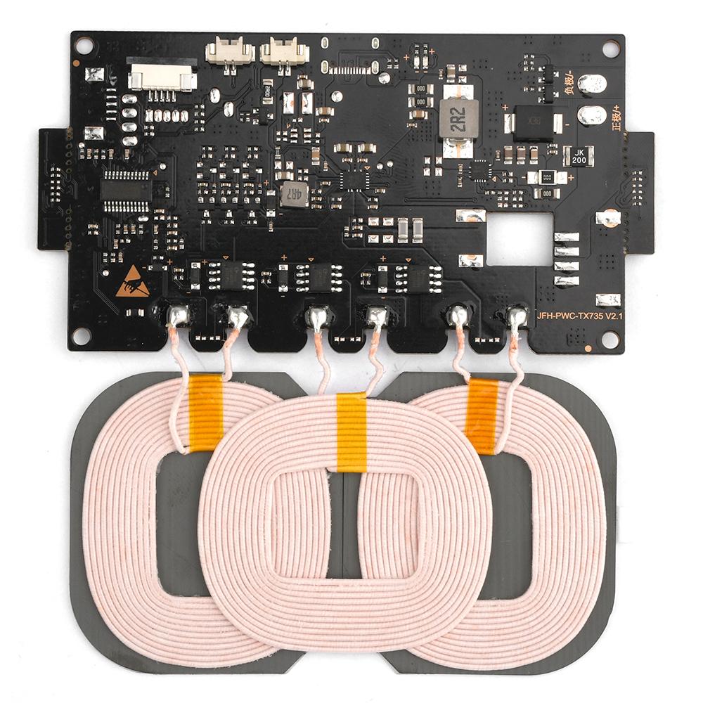 20W Hochleistungs-Standard-Wireless-Lademodul Auto Outdoor-Stromversorgung Modifikation 12V Schnellladeeingang 9-32V