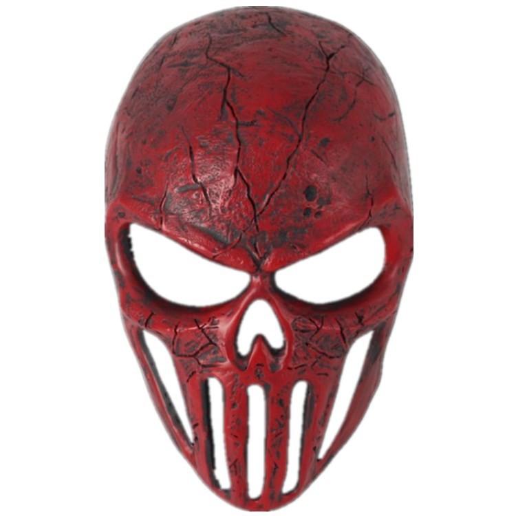 Stunning Resin Skull Mask For Halloween Festivities And Scary Costume Role Play