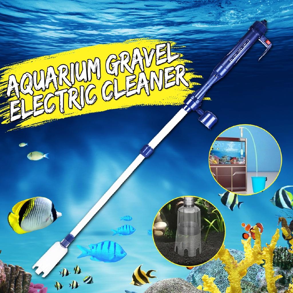 Automatic Electric Aquarium Gravel Cleaner Water Filter Washer Siphon Vacuum Water Pump for Fish Tank Aquarium Cleaner AC 220V