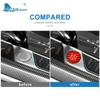 Carbon Fiber Engine Start Button Sticker for BMW X5 Z4 3 Series G20 G05 G07 G14 G15 G29