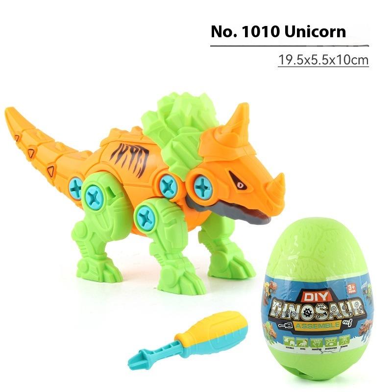 Asamblare și dezasamblare pentru copii a modelelor de dinozauri, asamblare combinată educativă, blocuri de construcție, dezasamblare și asamblare dinozauri