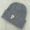 Winter Warm Knitting Cap Hat Woolen Yarn Cuff Knit Beanie Gift Fleece Warm Knitted Hat  Men