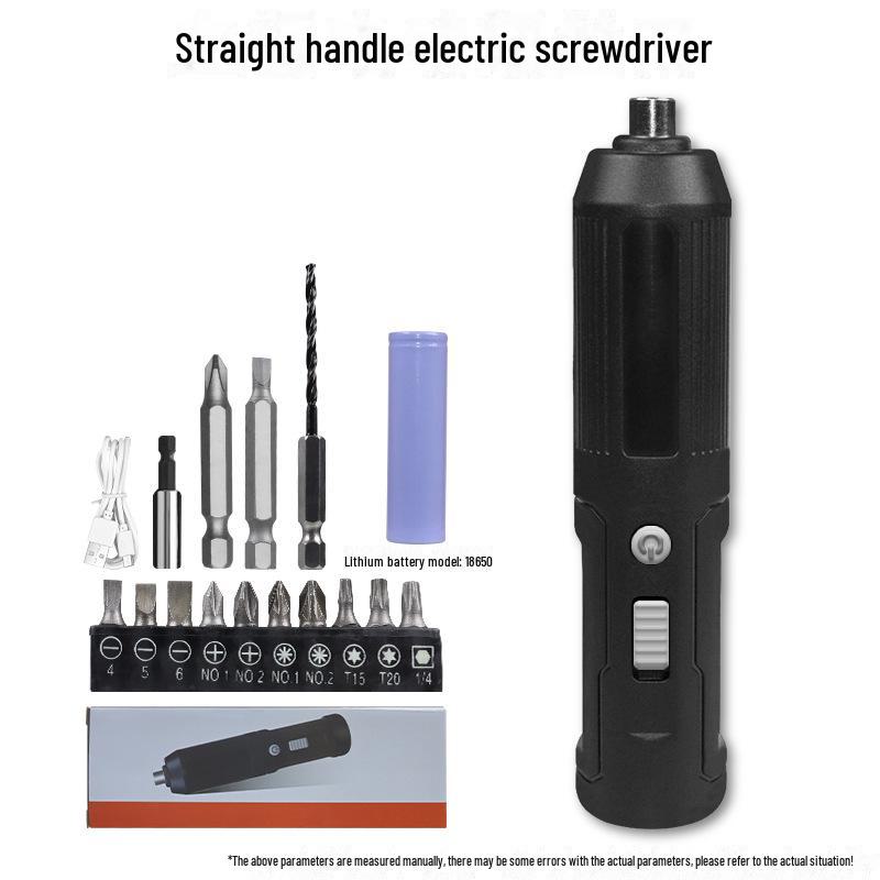 USB Rechargeable High-Torque Lithium Mini Electric Screwdriver Set
