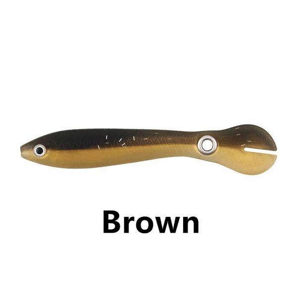 Fishing Soft Lure Bait Jigging Can Bounce With Slip Mechanism Artificial Swimming For Bass/Trout/Pike Outdoor Fishing Supplies