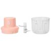 250ml Różowa elektryczna maszynka do mielenia mięsa Rozdrabniacz do żywności Mini niszczarka kuchenna Ładowanie USB