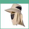 Outdoor Sun Protection Fisherman Hat With Large Brim For Men And Hiking Enthusiasts