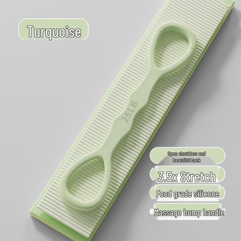 8-Shaped Silicone Resistance Band for Yoga & Fitness