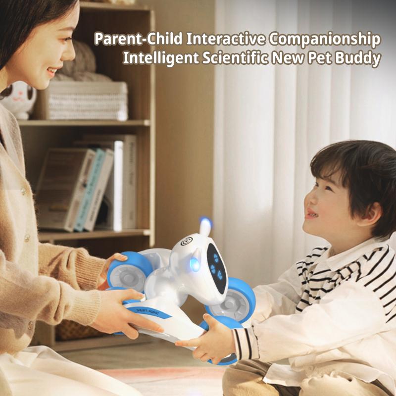 JJRC New R28 Cute Voice Dialogue Electronic Pet Children Early Education Toy Parent Child Interactive Communication Machine Dog