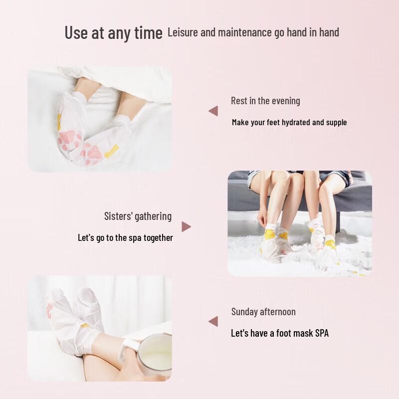 Little Dream Garden Niacinamide Foot Mask