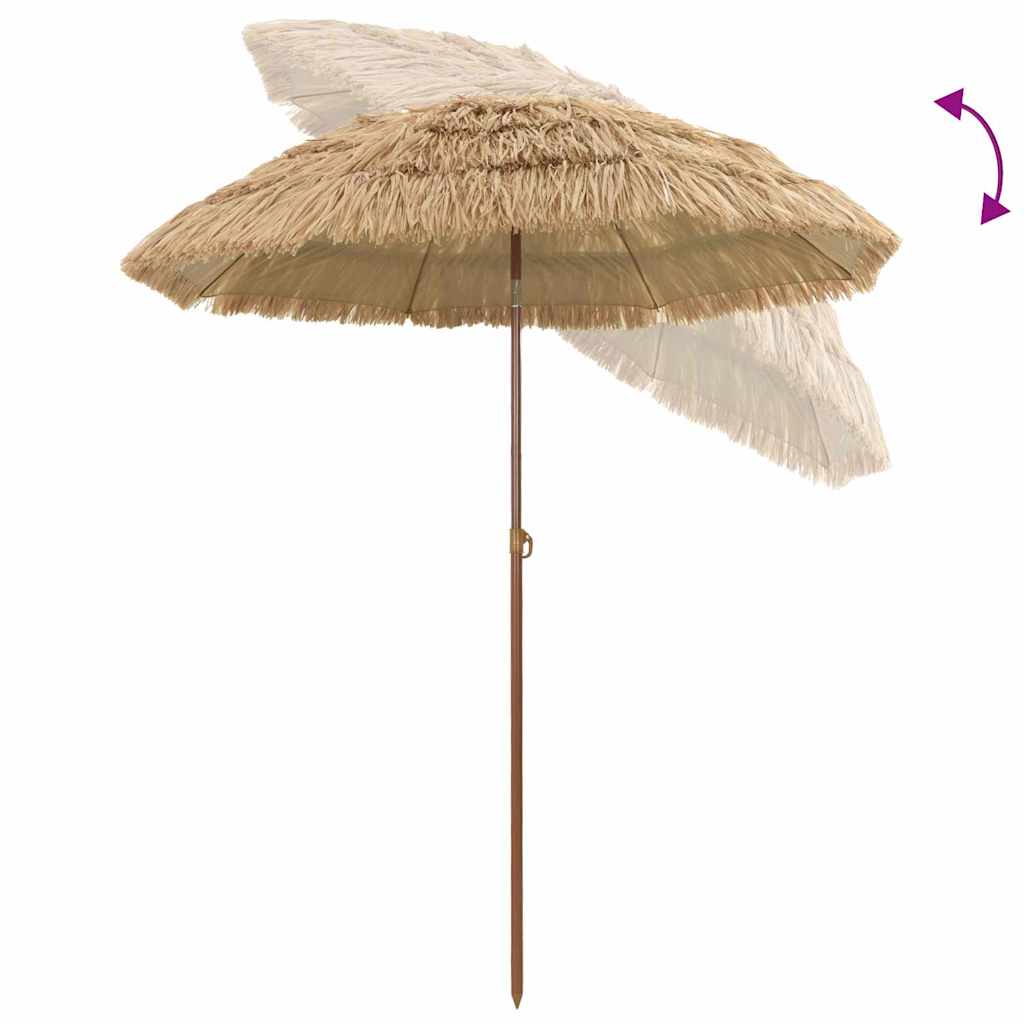 Garden Sun Umbrella Natural 160 X 160 X 196 Cm