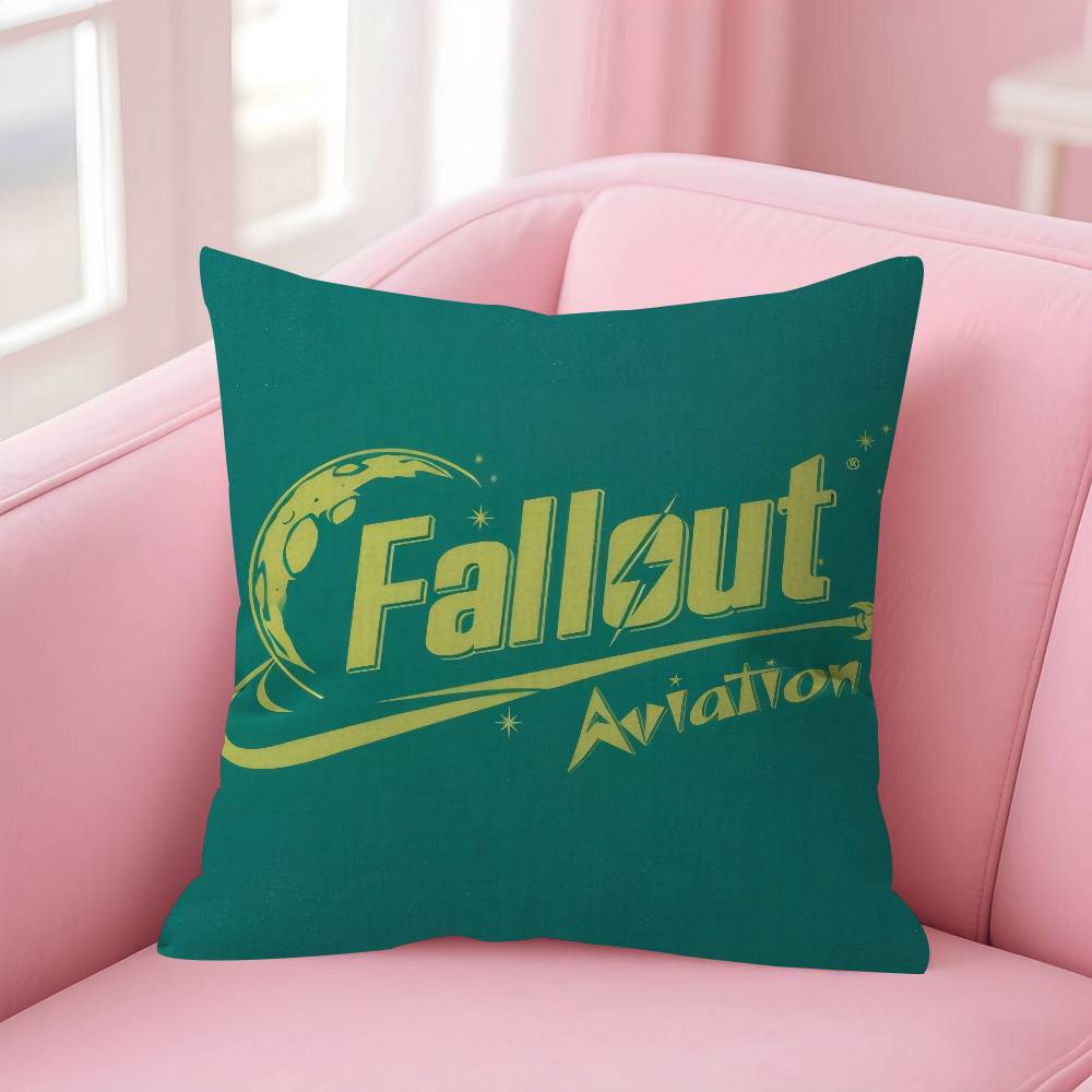 Pillow Gift Home Office Decoration Bedroom Sofa Car Cushion Cover case 45x45 Game FFallouts cool boy