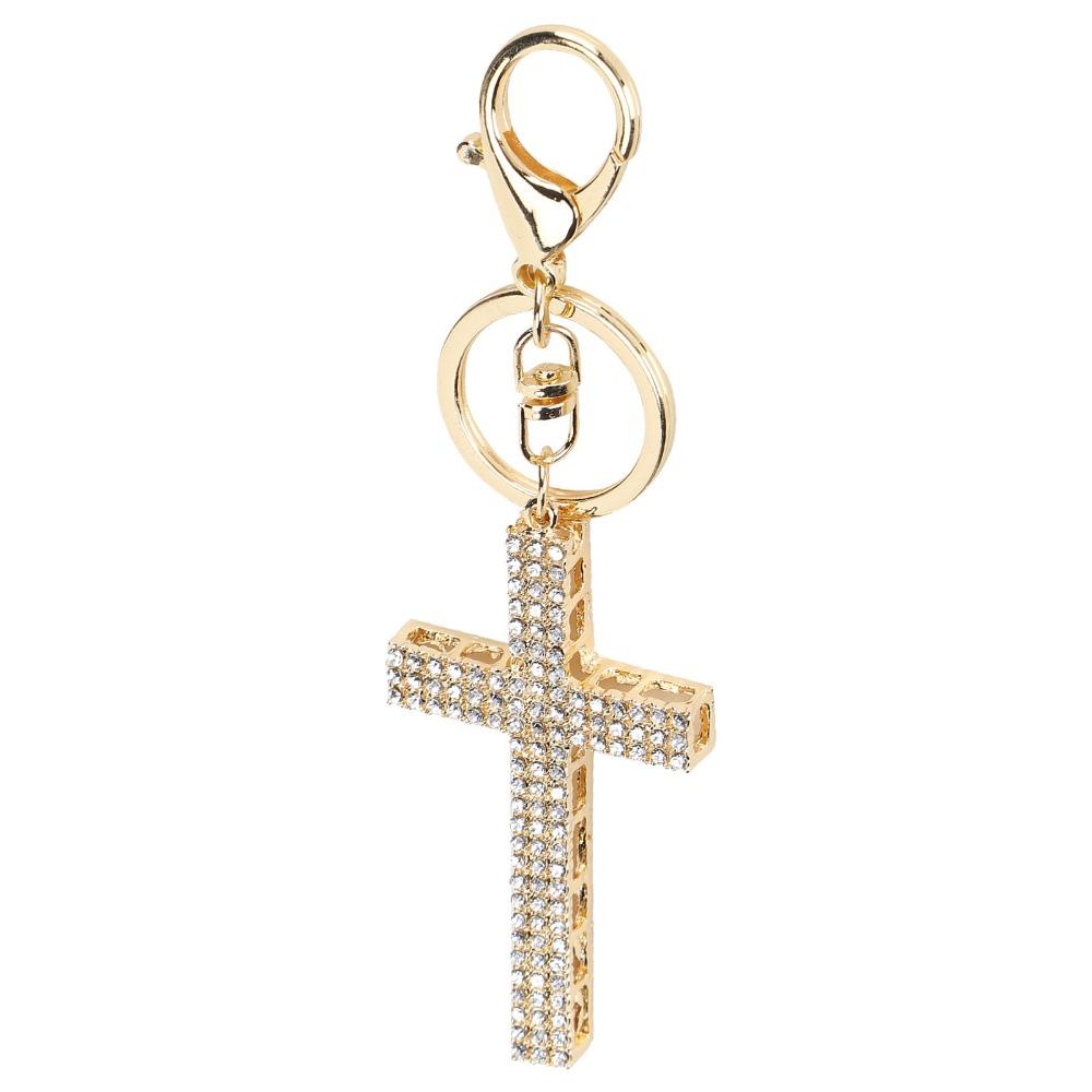 2pcs Diamond Rhinestone Bag Charm Pendant Small Size Key Ring Accessory Backpack Accessories