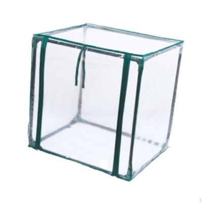 Outdoor Mini Greenhouse DIY Kit Frost Protection Cover for Vegetables Flowers Iron Tube Frame