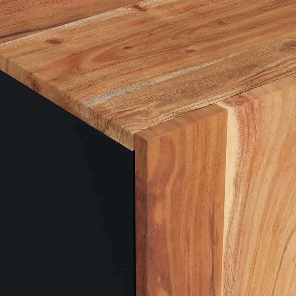 Vidaxl Szafka Rtv, 105X33,5X46 Cm, Akacja I Materiał Drewnopochodny