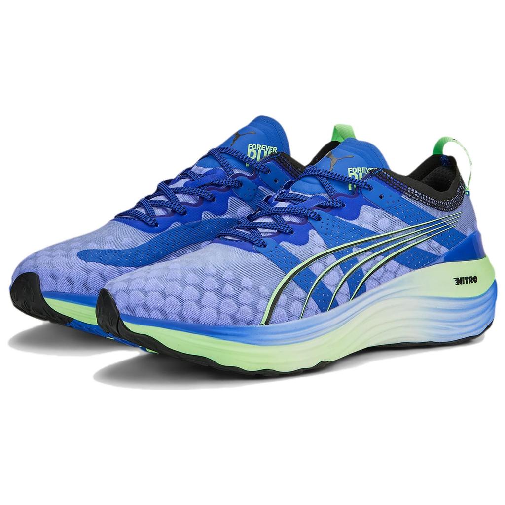 New PUMA ForeverRun Nitro 'Royal Sapphire Fizzy Lime' 377757-02