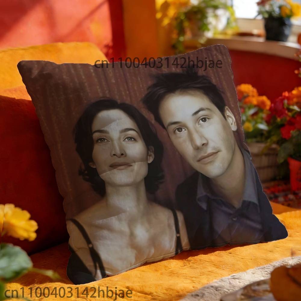K-Keanu R-Reeves Kissenbezug Für 45x45cm 55x55cm 30x30cm Quadratischer Auto-Kissenbezug Heim-Schlafzimmer-Dekor Geschenk