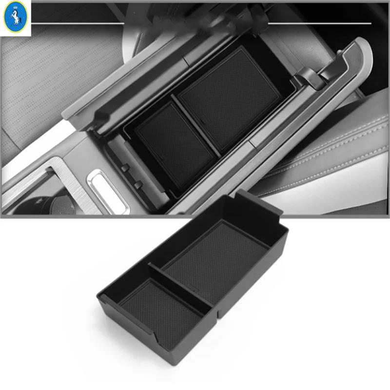 Armrest Box Decoration Molding / Central Down Armrest Storage Box Cover Trim For Geely Atlas L Azkarra 2024 Car Accessories
