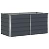 Plant Pot Anthracite 160 X 80 X 75 Cm Steel