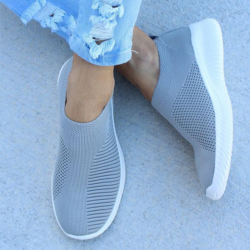Woman Sneakers Vulcanized Shoes Summer Mesh Shoes Fashion Breathable Lightweight Outdoor Casual Sports Hiking  Women's Shoes
