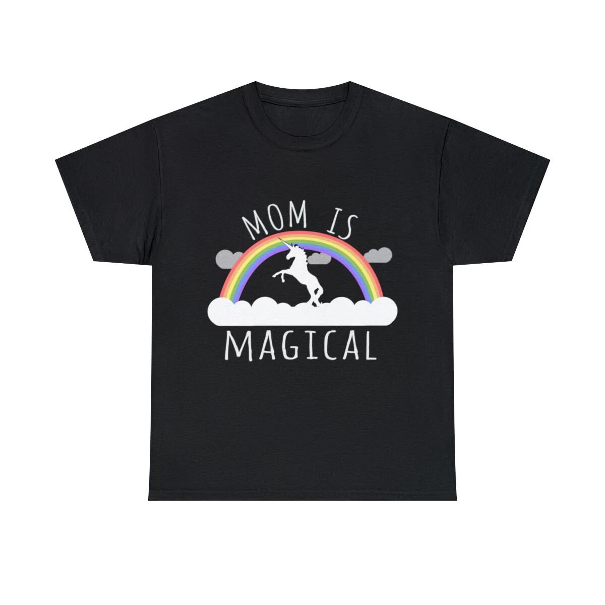Mom Is Magical Graphic Tee Shirt, S-5XL L