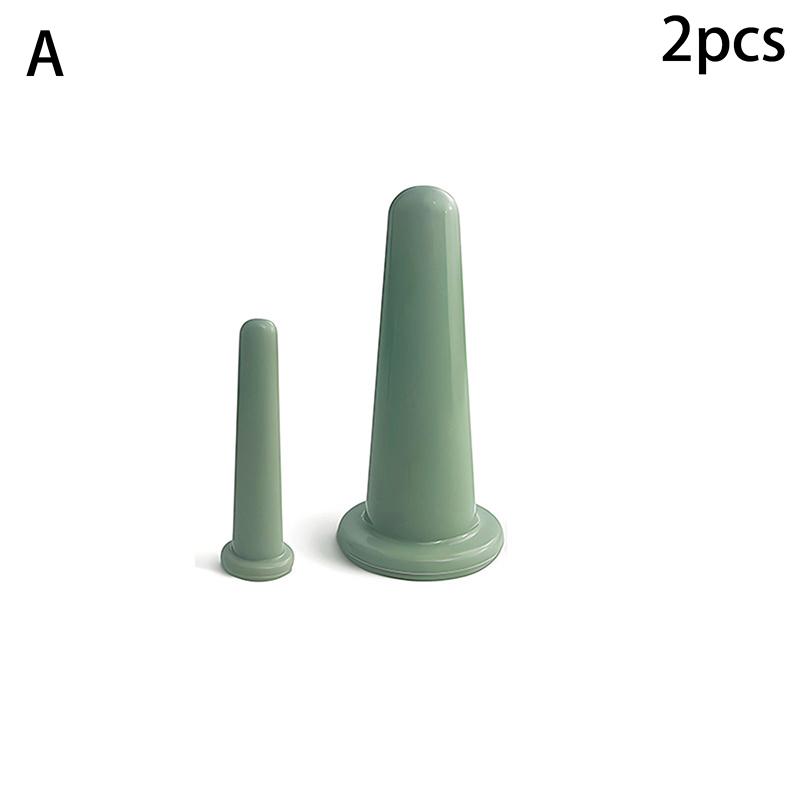 Silicone Vacuum Cupping Massage Jars Anti Cellulite Massage Facial Suction Cups Face Neck Lift Skin Scraping Guasha Anti Wrinkle