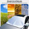 Car Windshield Snow Cover Frost Protector Cover For Windshield Soft Inner Layer Protection Supplies For SUVs Sedans And Mini