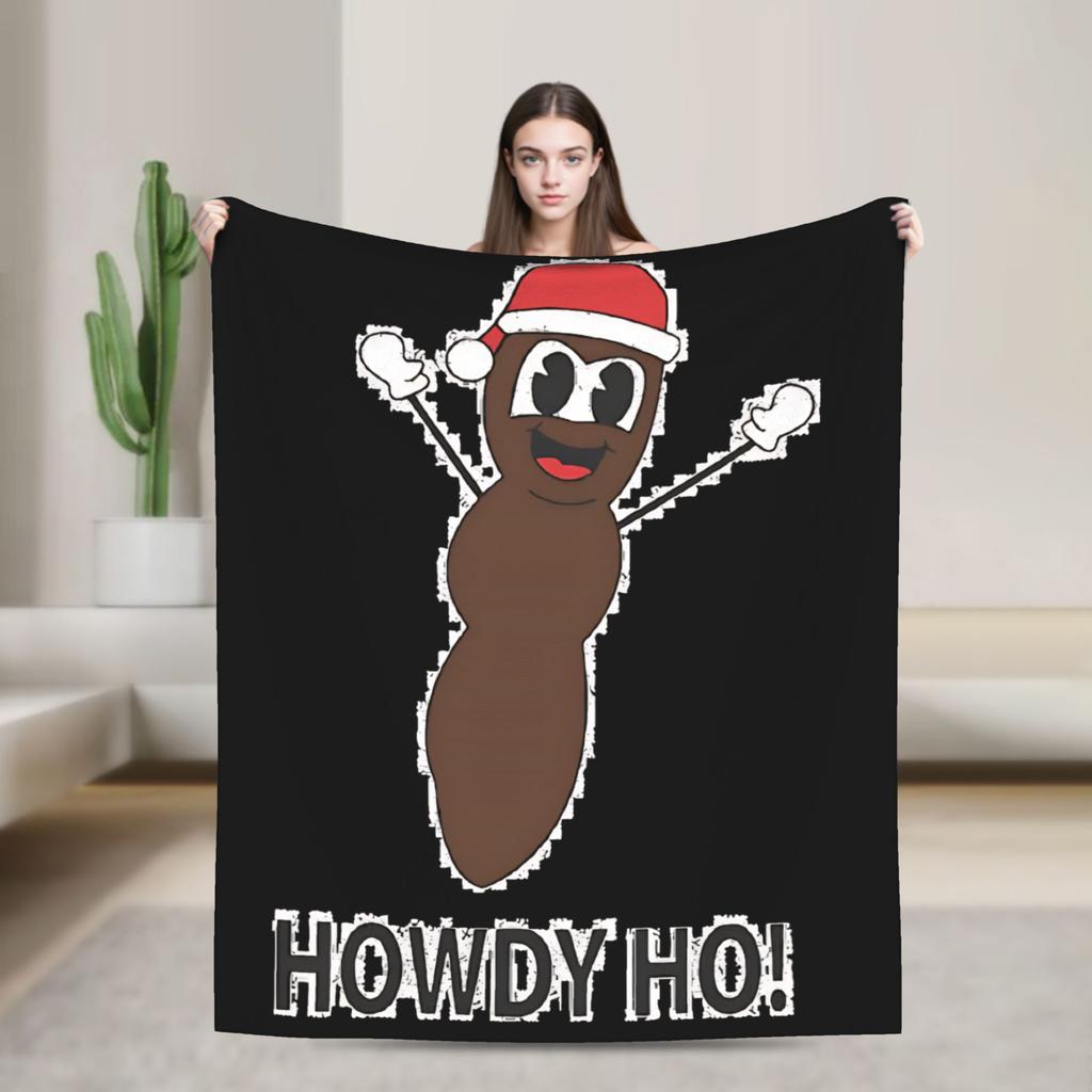 Mr Hankey Merry Christmas Southparkd Blankets Anime Flannel Throw Blanket Summer Air Conditioning Decor Ultra-Soft Warm Bedsprea