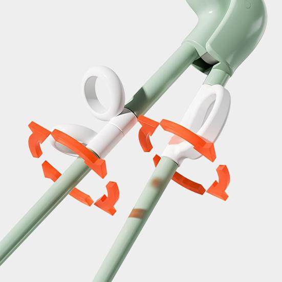 1 Set Baby Chopsticks Cute Interesting Portable Dinosaur Shape Children Training Chopsticks for Home