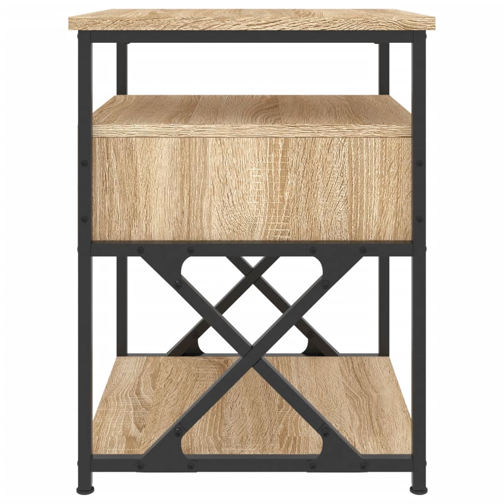 Nightstand Sonoma Oak 40 x 42 x 55 cm Engineered Wood