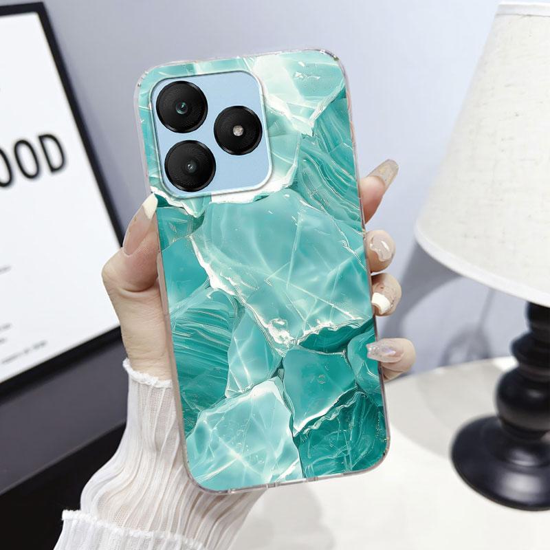 Cartoon Für Wiko T10 T20 T60 Hülle Schutzhülle Für Wiko T10 Marmor Klar Weiches Silikon Handyhülle Floral Niedliche Katze Bumper